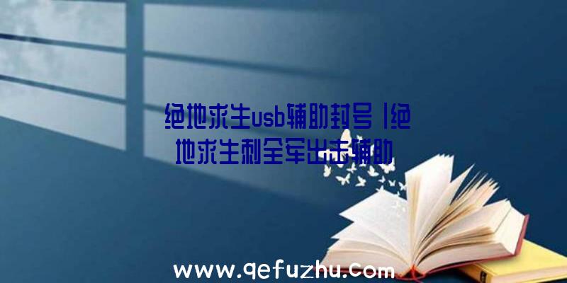 「绝地求生usb辅助封号」|绝地求生刺全军出击辅助